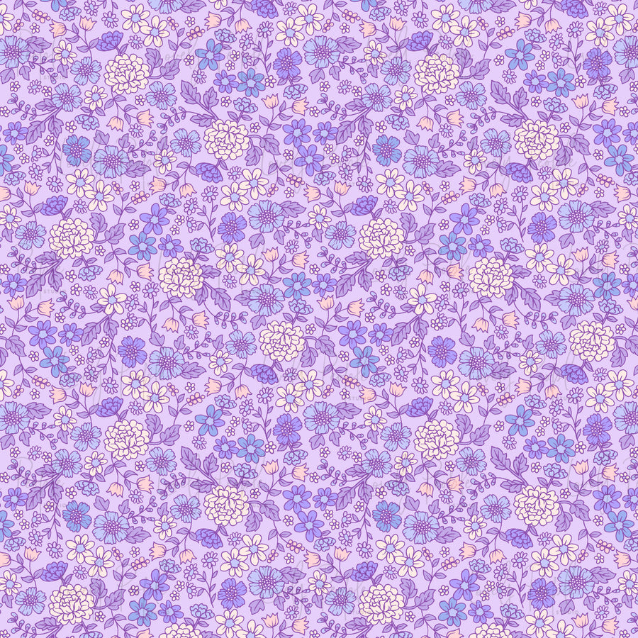 Nouveau Floral- No Border