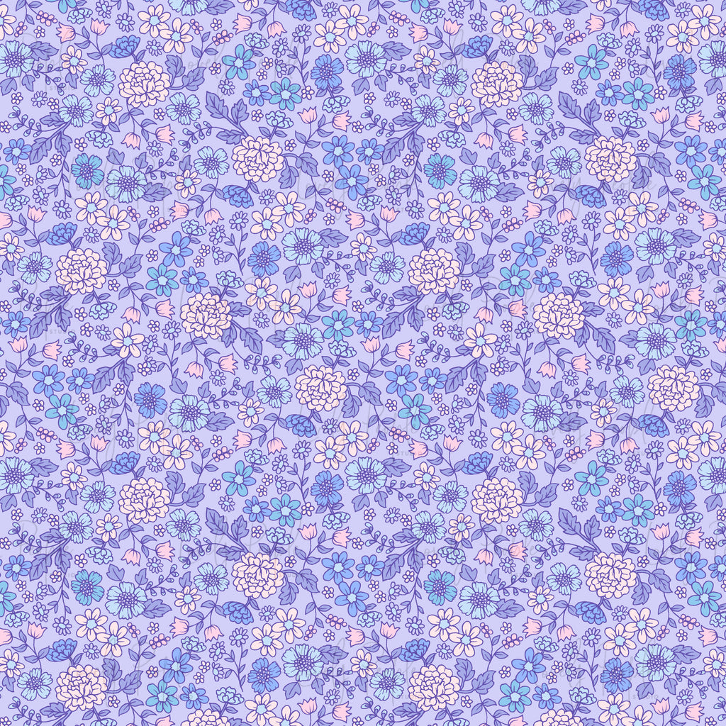 Nouveau Floral- No Border