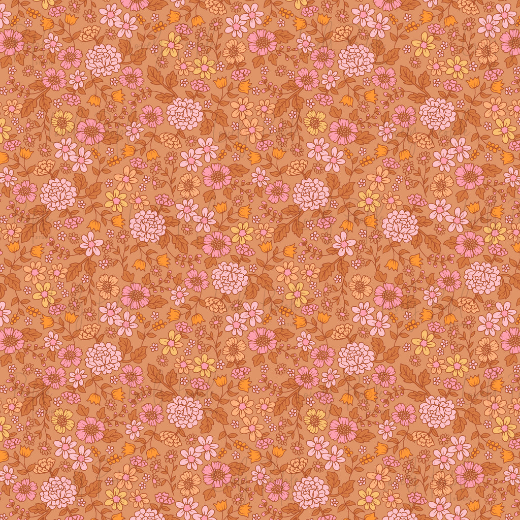 Nouveau Floral- No Border