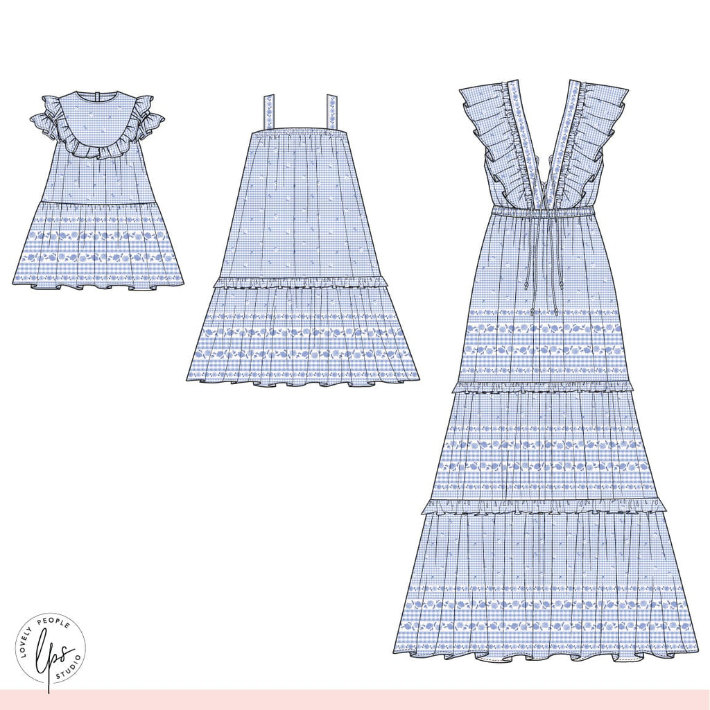 Gingham Floral