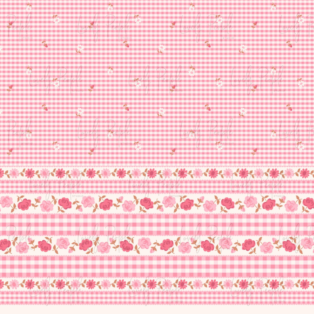 Gingham Floral