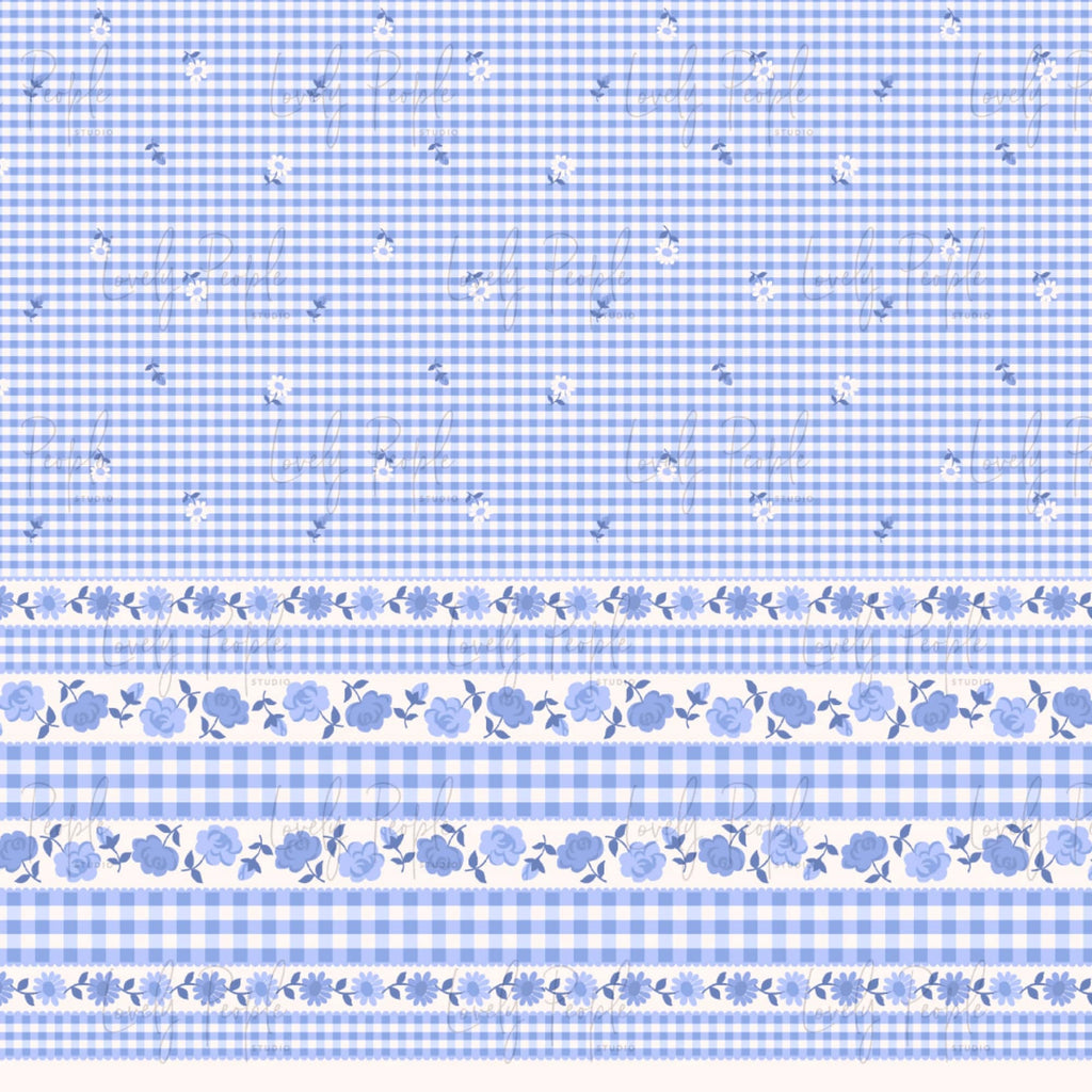 Gingham Floral