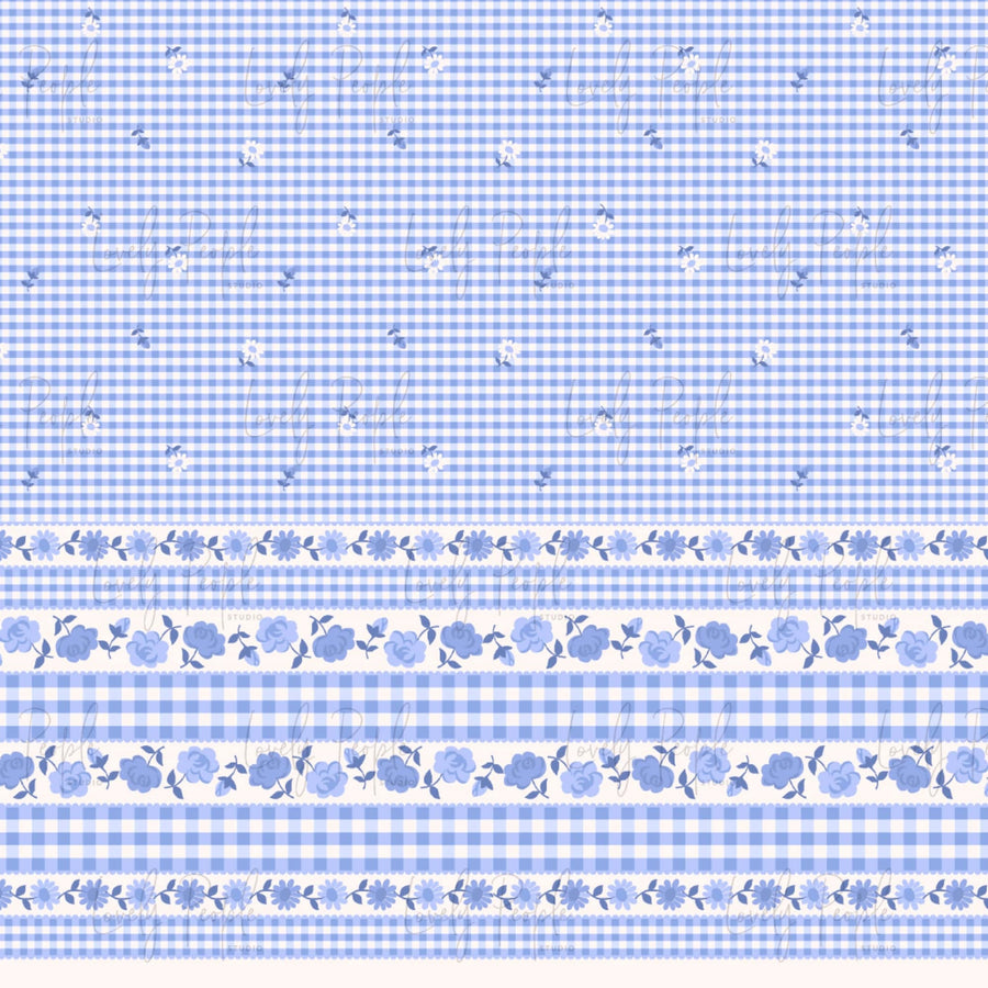 Gingham Floral