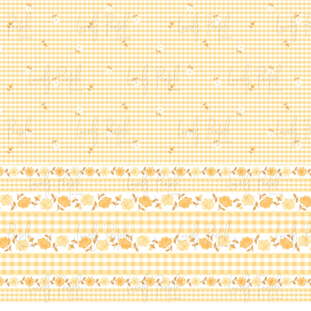 Gingham Floral