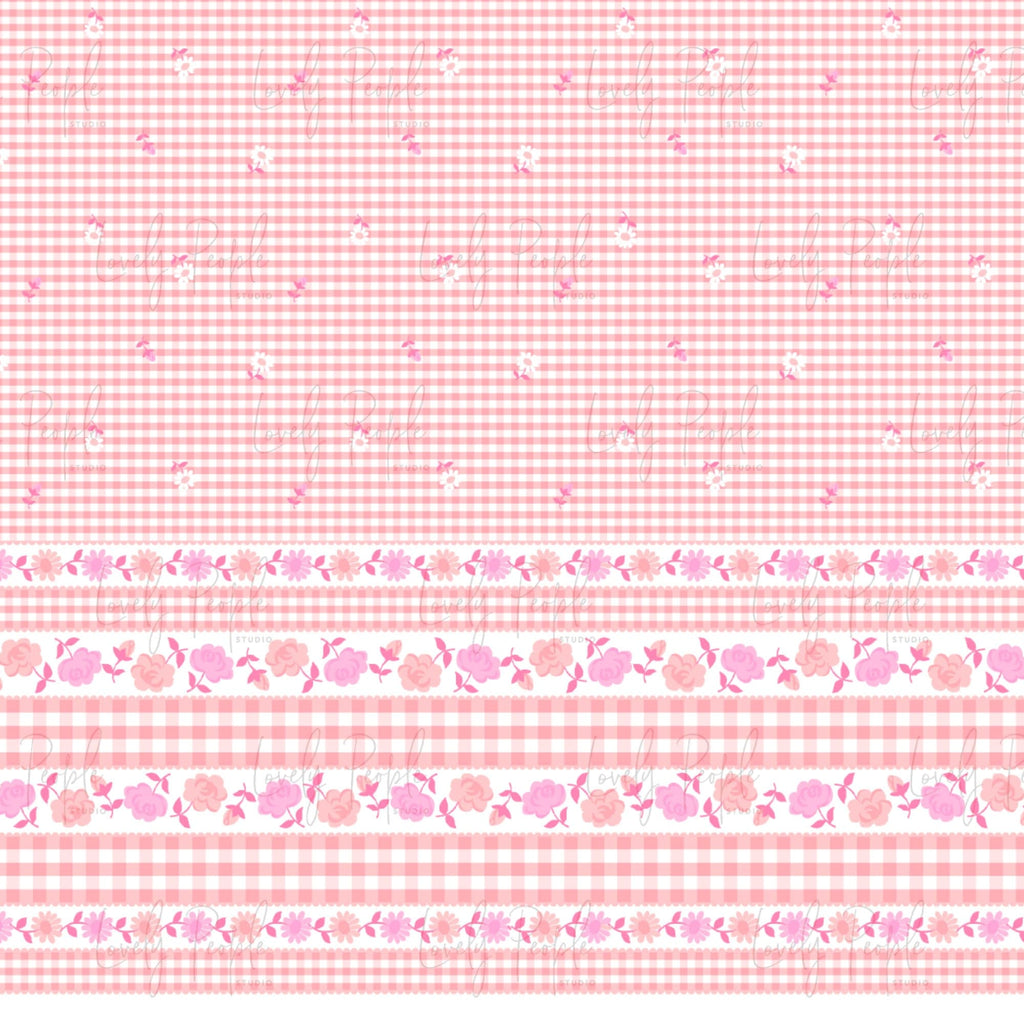 Gingham Floral