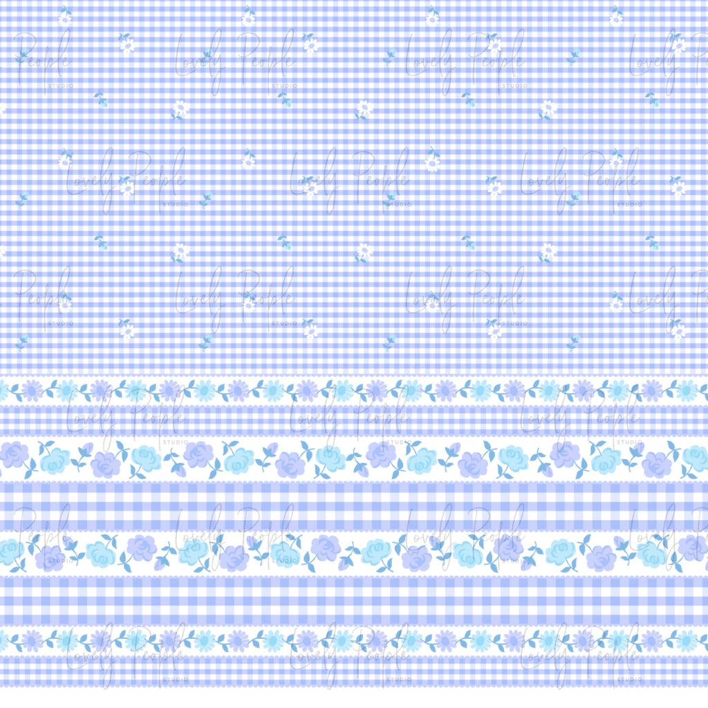 Gingham Floral