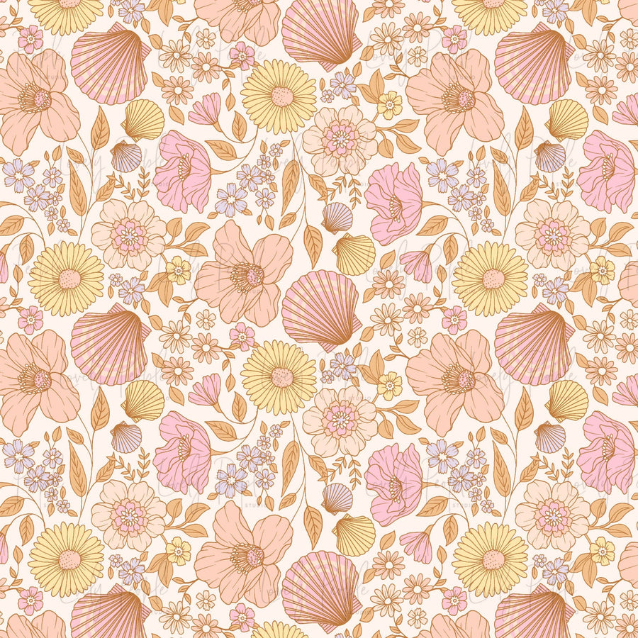 Poppies and Shells