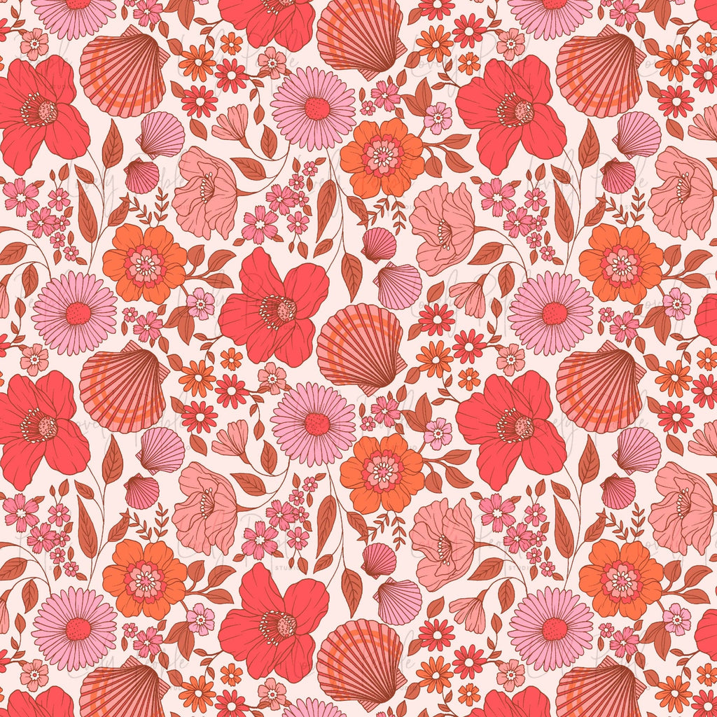 Poppies and Shells