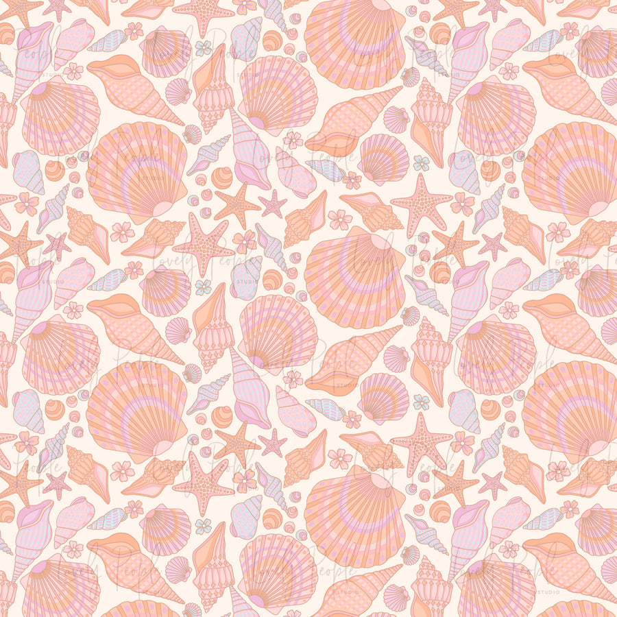 Starfish Shell Floral