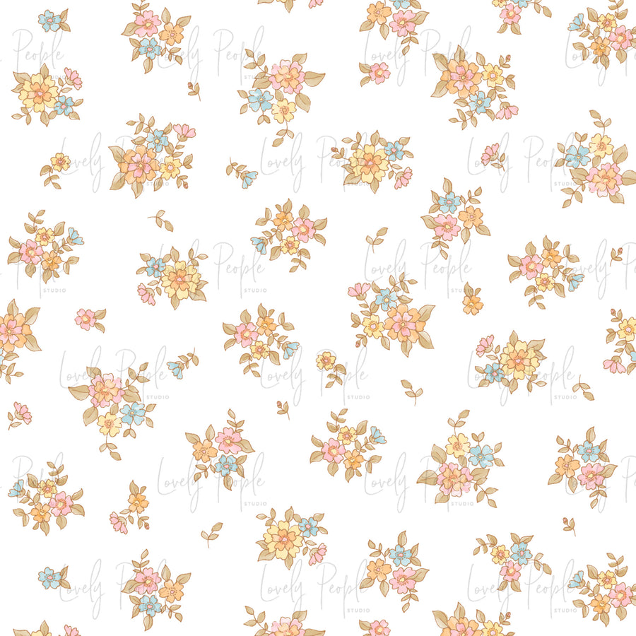 Ditsy Watercolour Floral