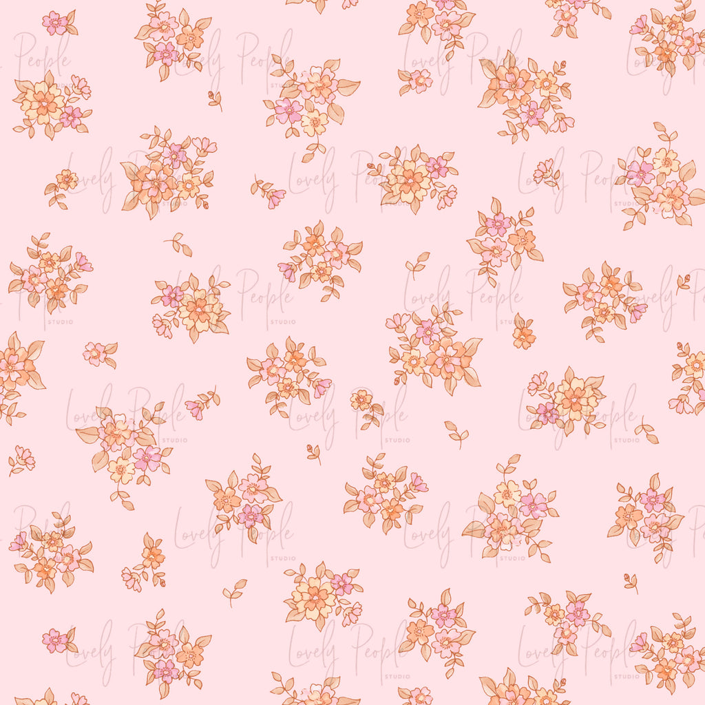 Ditsy Watercolour Floral