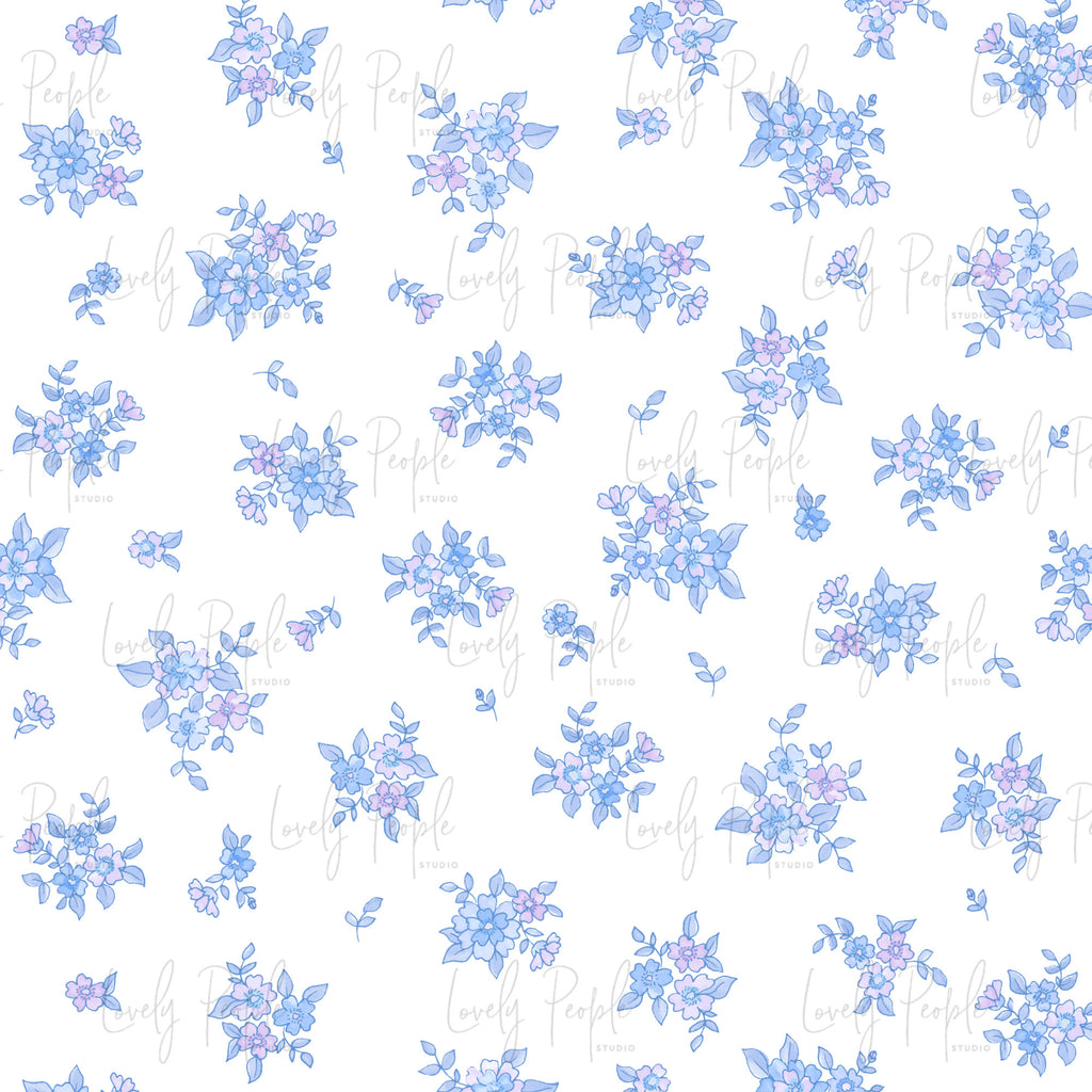 Ditsy Watercolour Floral