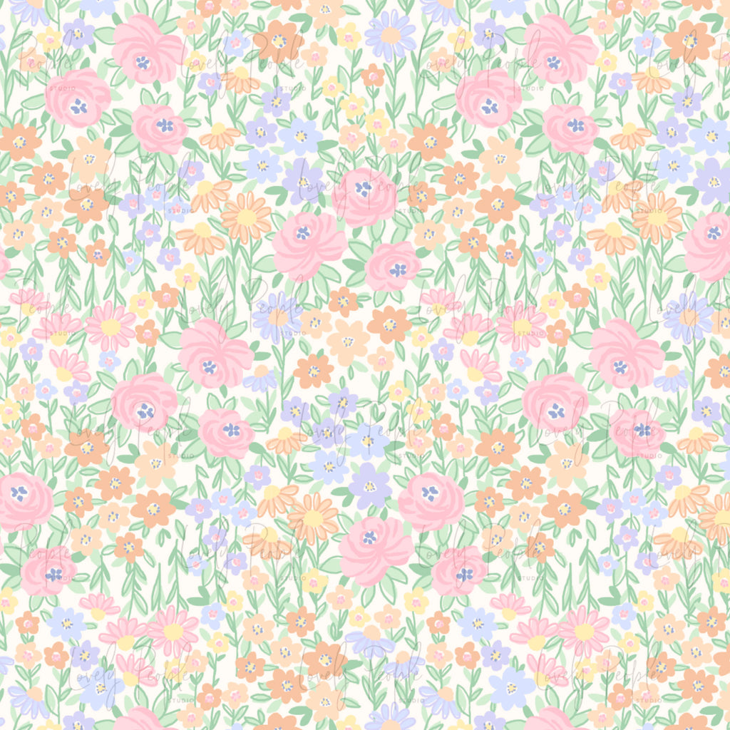 80's Garden Floral