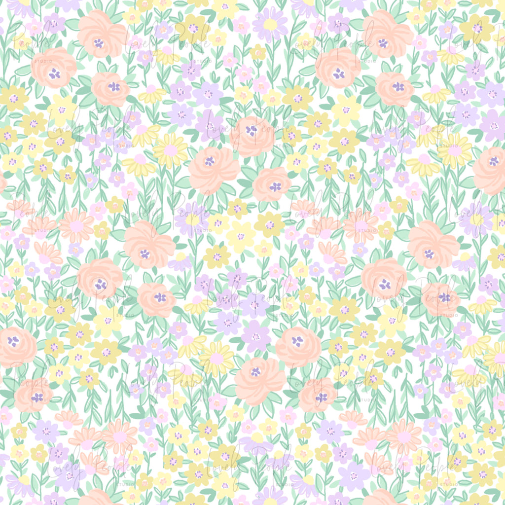 80's Garden Floral
