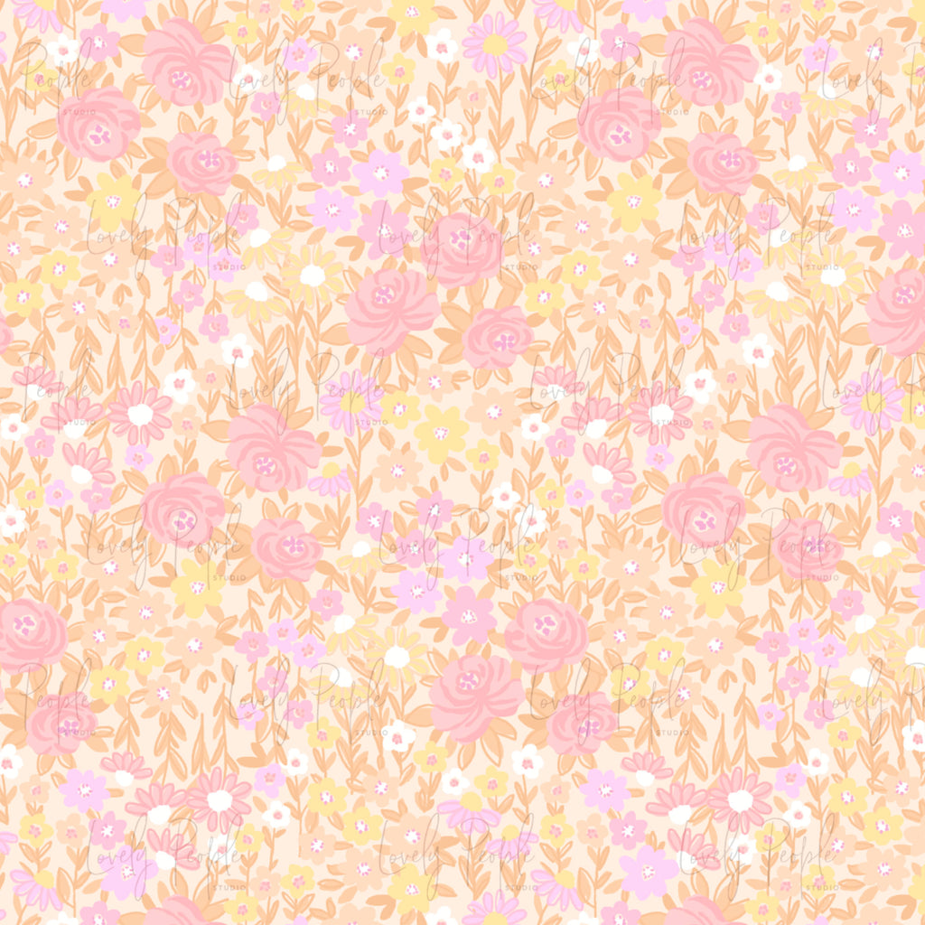 80's Garden Floral