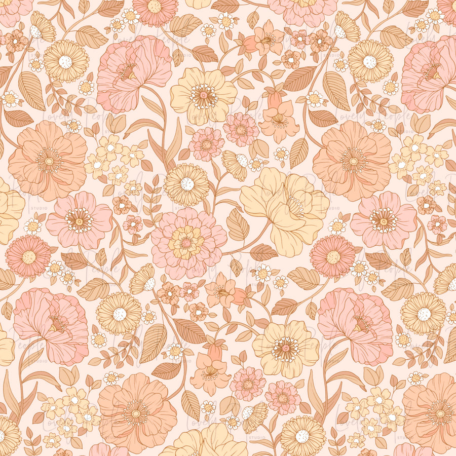 Vintage Blooms Floral