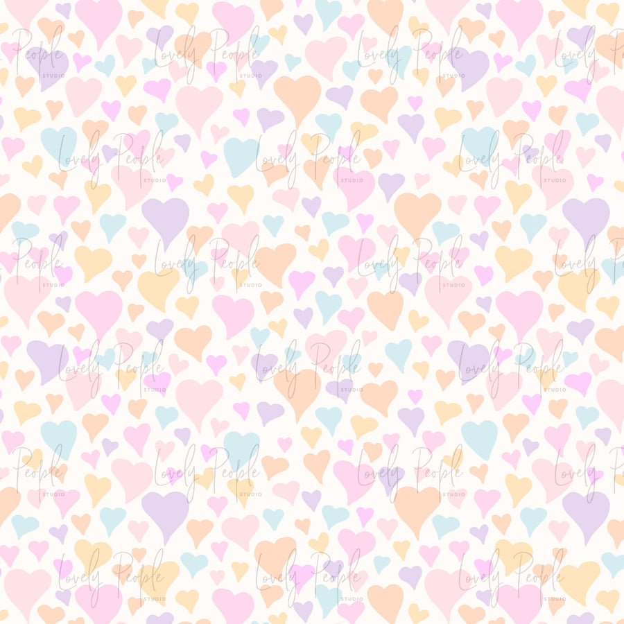 Retro Hearts