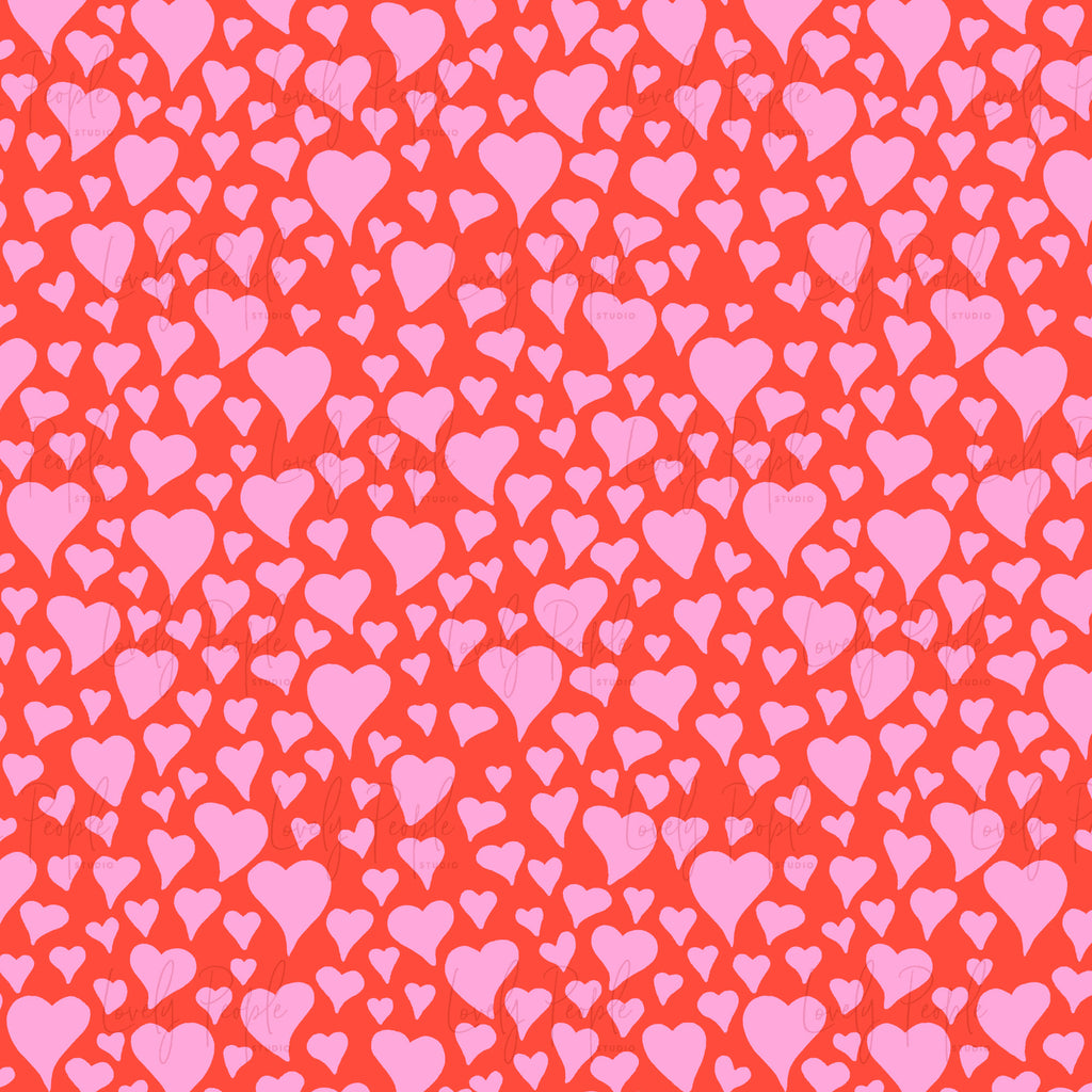 Retro Hearts