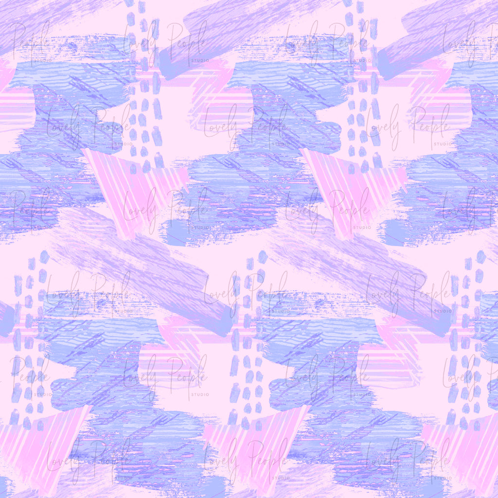 Eighties Painterly Abstract