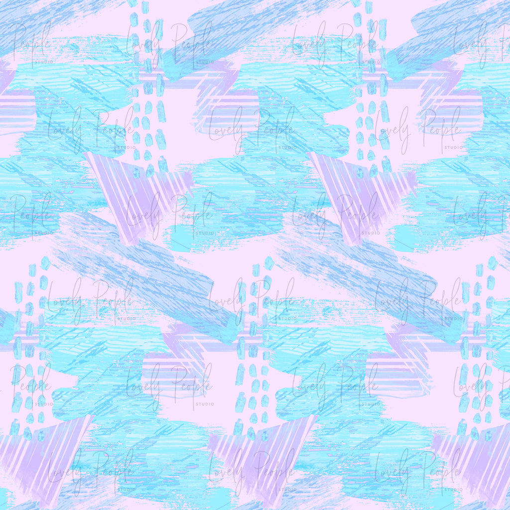 Eighties Painterly Abstract