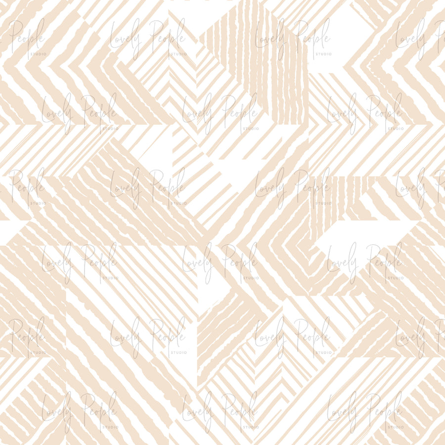Eighties Abstract Stripes