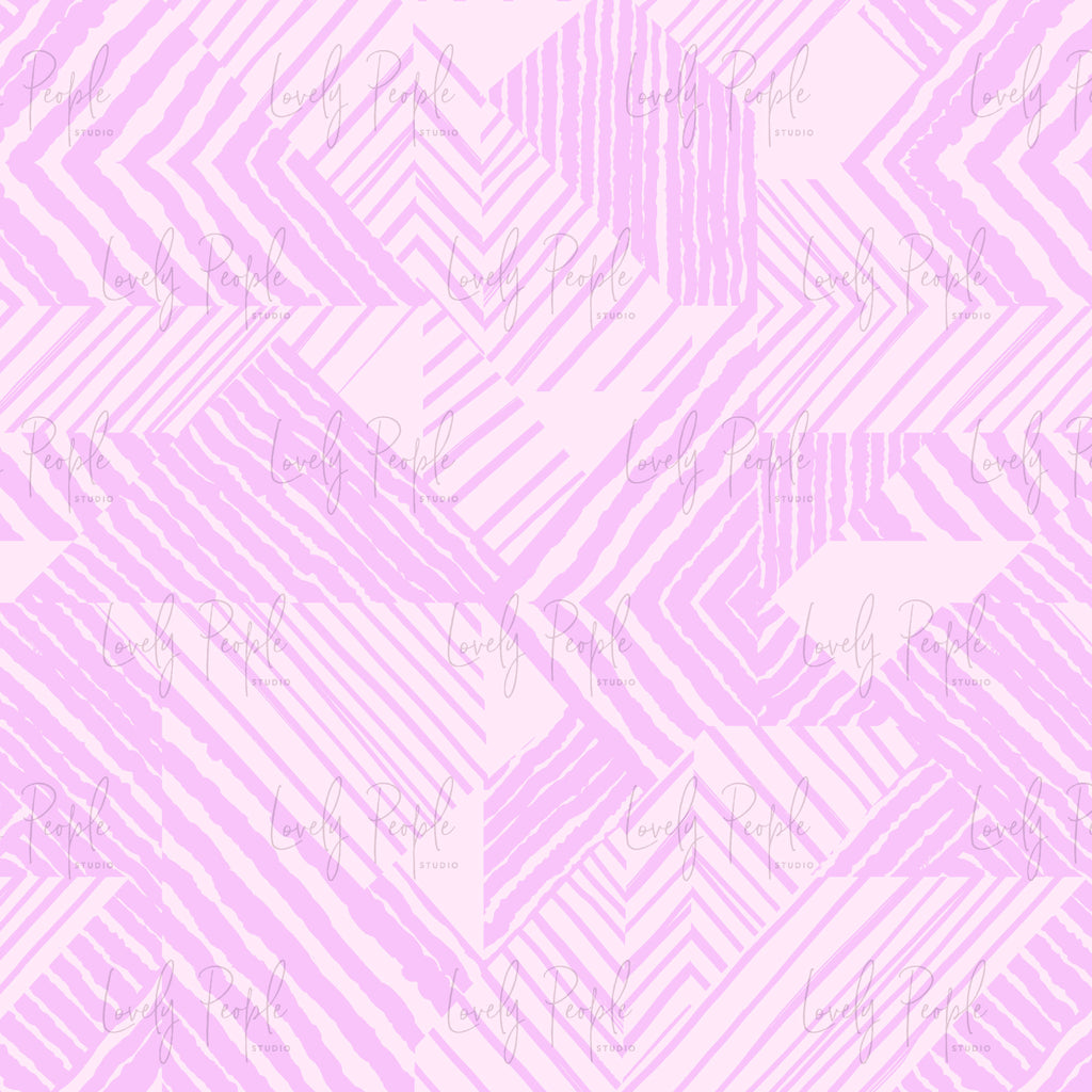 Eighties Abstract Stripes