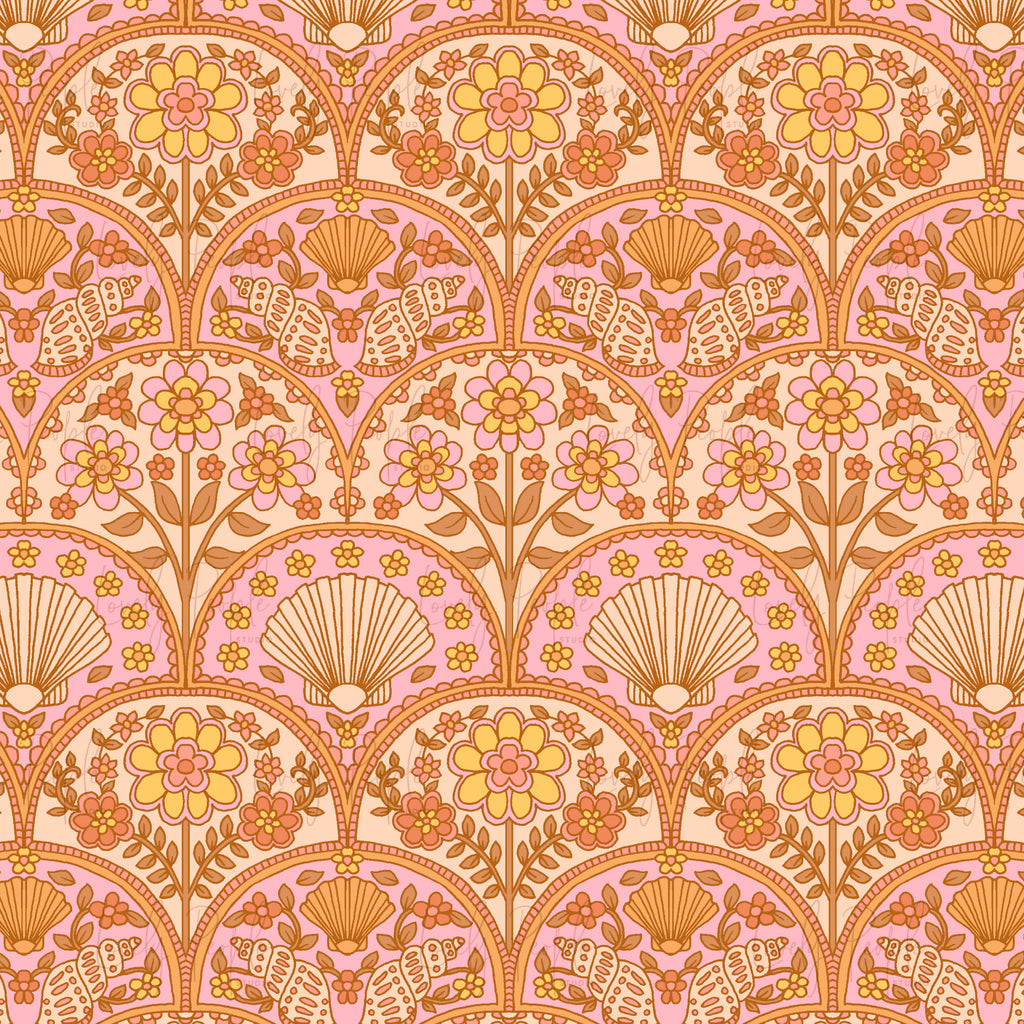Shell Retro Tile