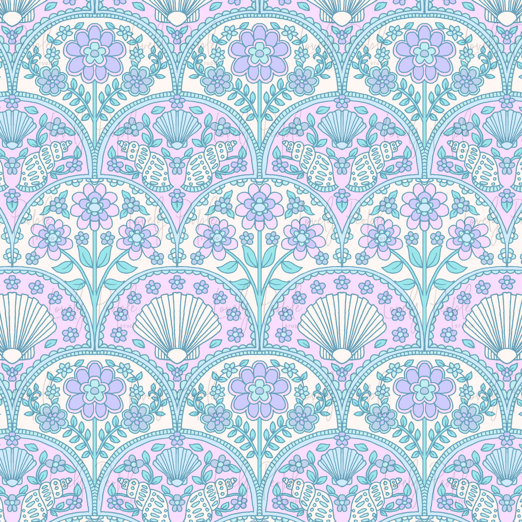 Shell Retro Tile