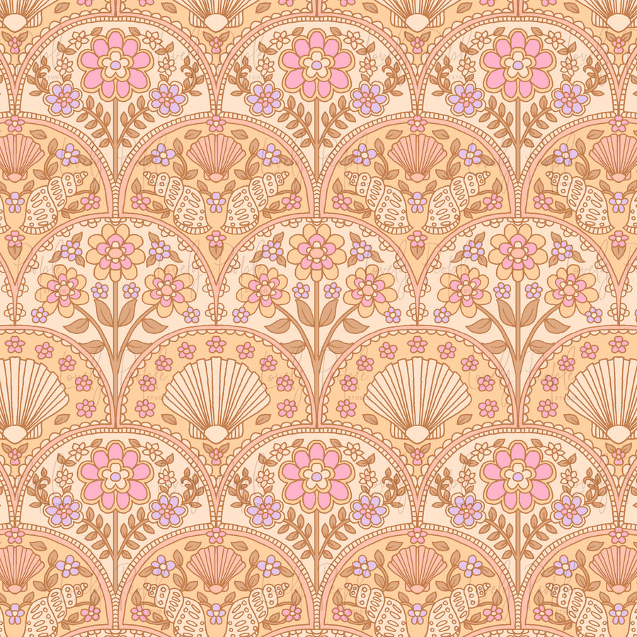 Shell Retro Tile