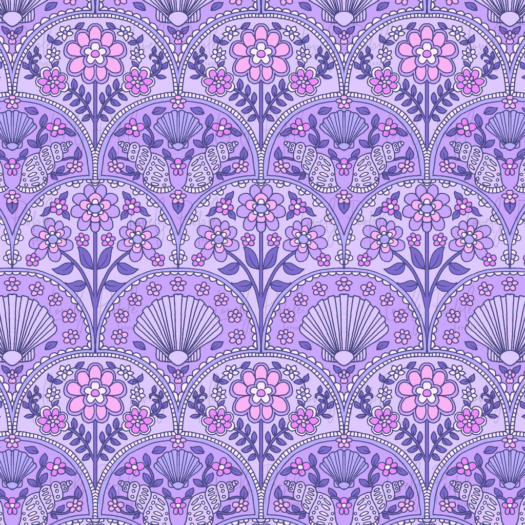 Shell Retro Tile